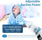 Electric Baby Nasal Aspirator, Rechargeable Nose Sucker for Baby, Adjustable 3 Levels Suction, Booger Sucker for Baby with 8 Light Modes & Adjustable Volume Nursery Rhymes - Image 2